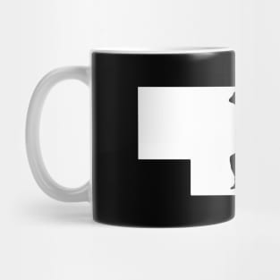 Nebraska Wrestling Mug